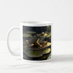 Steampunk Frog   Gothic Art Coffee Mug