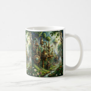 Steampunk Garden Café Mug