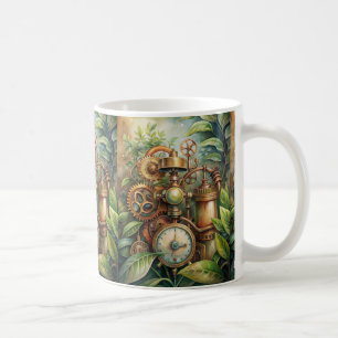 Steampunk Garden Café Mug