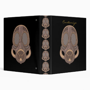 Steampunk Gas Mask Thunder_Cove Binder