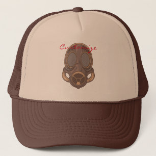 Steampunk Gas Mask Thunder_Cove Trucker Hat