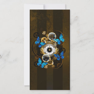 Steampunk Gears and Blue Butterflies Announcement