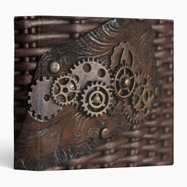 Steampunk Gears  Binder (Front/Spine)