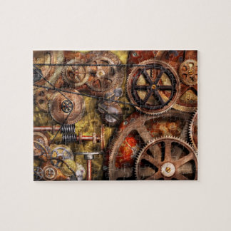 Steampunk - Gears - Inner Workings Jigsaw Puzzle
