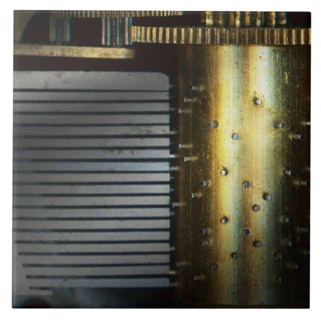 Steampunk - Gears - Music Machine Tile (Front)