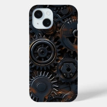 Steampunk Gearworks Phone Case