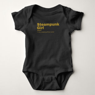 Steampunk Girl - Steampunk Baby Bodysuit
