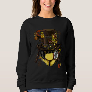 Steampunk Gothic Queen Bee Mechanical Animal Bee Sweatshirt