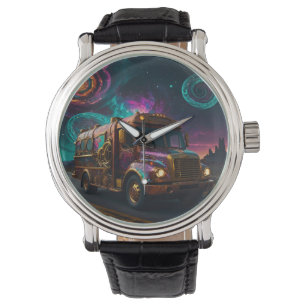 Steampunk Gravity Engine Bus Watch