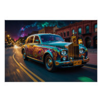 Steampunk Gravity Engine Classic Car