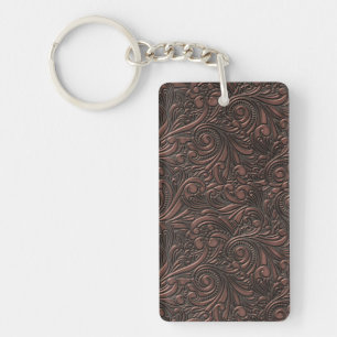 Steampunk Grunge Cool Fun Science Fantasy Copper Keychain