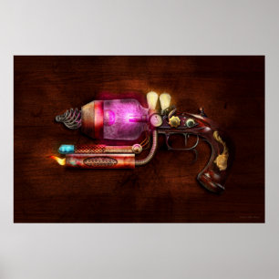 Steampunk - Gun -The neuralizer Poster