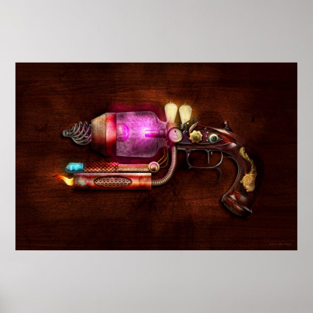 Steampunk - Gun -The neuralizer Poster (Front)