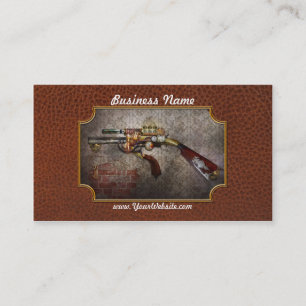 Steampunk - Gun - The sidearm Business Card