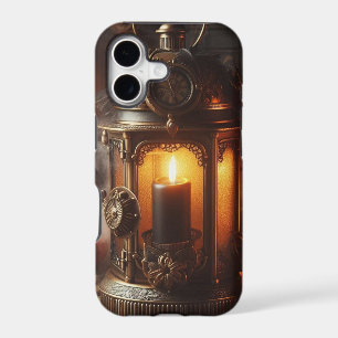 Steampunk Halloween Black Lantern