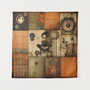 Steampunk Halloween Tapestry