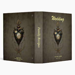 Steampunk heart, binder