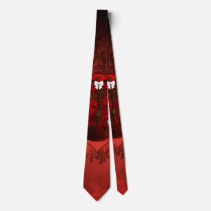 Steampunk heart tie