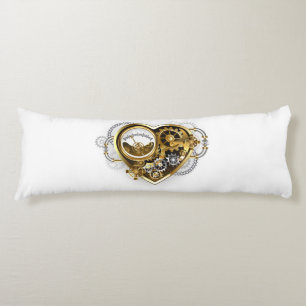 Steampunk Heart with a Manometer Body Pillow