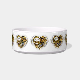 Steampunk Heart with a Manometer Bowl