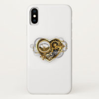 Steampunk Heart with a Manometer