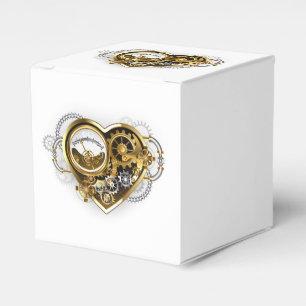 Steampunk Heart with a Manometer Favor Box