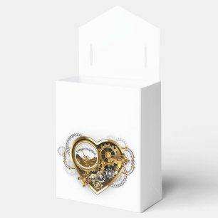 Steampunk Heart with a Manometer Favor Box