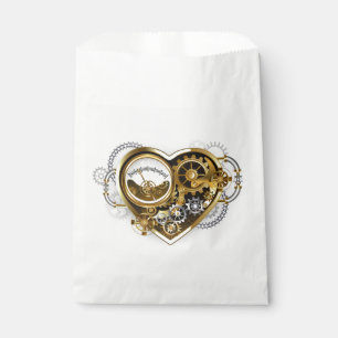 Steampunk Heart with a Manometer Favour Bag