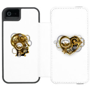 Steampunk Heart with a Manometer Incipio Watson™ iPhone 5 Wallet Case