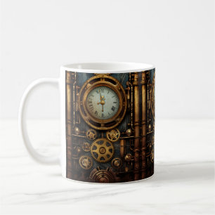 Steampunk Horloge Café Mug