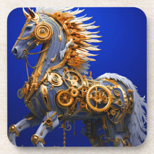 Steampunk Horse Coaster