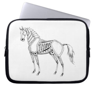 Steampunk Horse Laptop Case