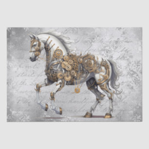 Steampunk Horse Tissue Paper