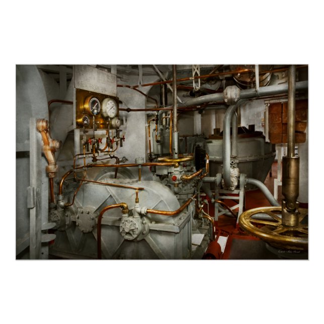 Steampunk - In the engine room Poster (Front)