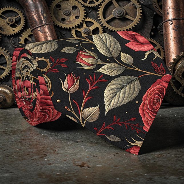 Steampunk Industrial Custom Necktie Tie (Creator Uploaded)