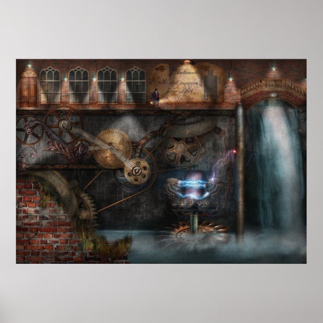 Steampunk - Industrial Society Poster (Front)