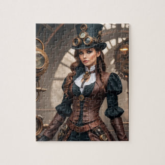 Steampunk Inspired Graphic Jigsaw Puzzle