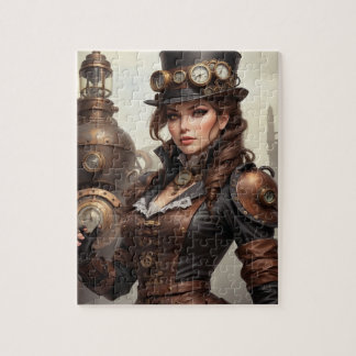 Steampunk Inspired Graphic Jigsaw Puzzle