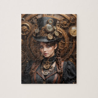 Steampunk Inspired Graphic Jigsaw Puzzle