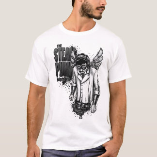 Steampunk Inventor Retro Futuristic Mechanical  T-Shirt