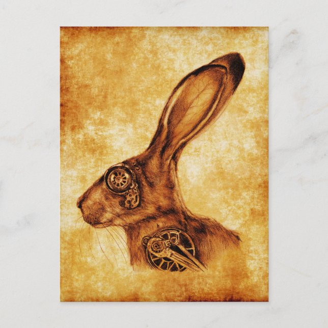 STEAMPUNK JACK POSTCARD (Front)