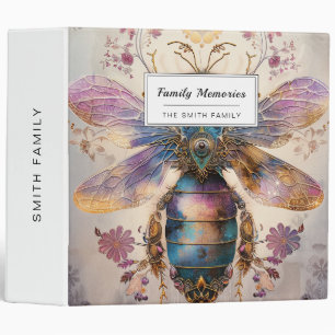 Steampunk Jewel Beetle Fantasy Art (2) Binder