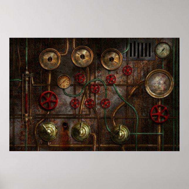 Steampunk - Job jitters Poster (Front)