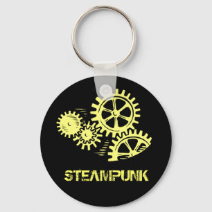 "STEAMPUNK" Key Chain