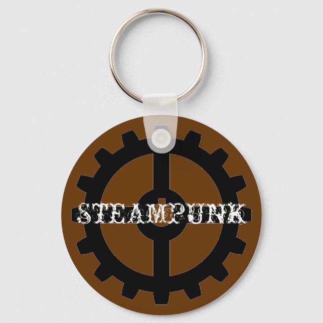 Steampunk Keychain (Front)