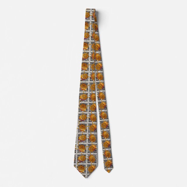 Steampunk Lemons Tie (Front)