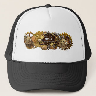 Steampunk l'obtiennent dans le casquette de