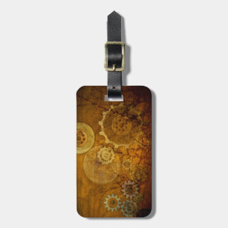 Steampunk Luggage Tag