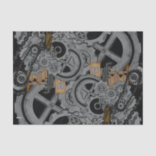Steampunk Machinery (Full Colour) Tissue Paper
