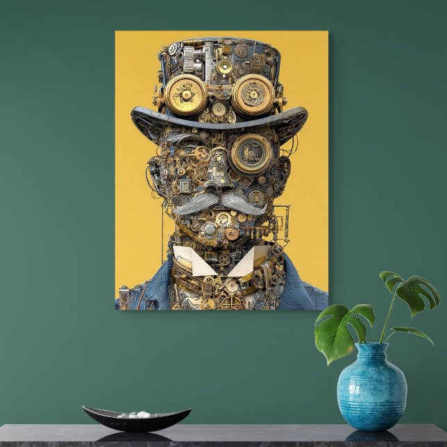 Steampunk Mechanical Gentleman Poster (Creator Uploaded)